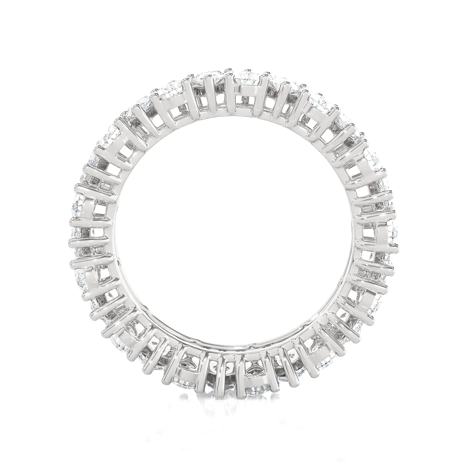 1 1/2 ctw Pear-Shape Lab Grown Diamond Eternity Band