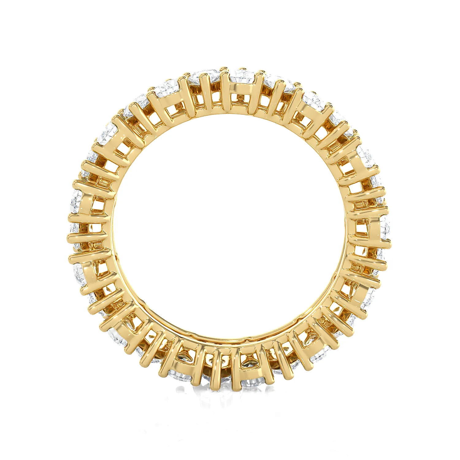 1 1/2 ctw Pear-Shape Lab Grown Diamond Eternity Band