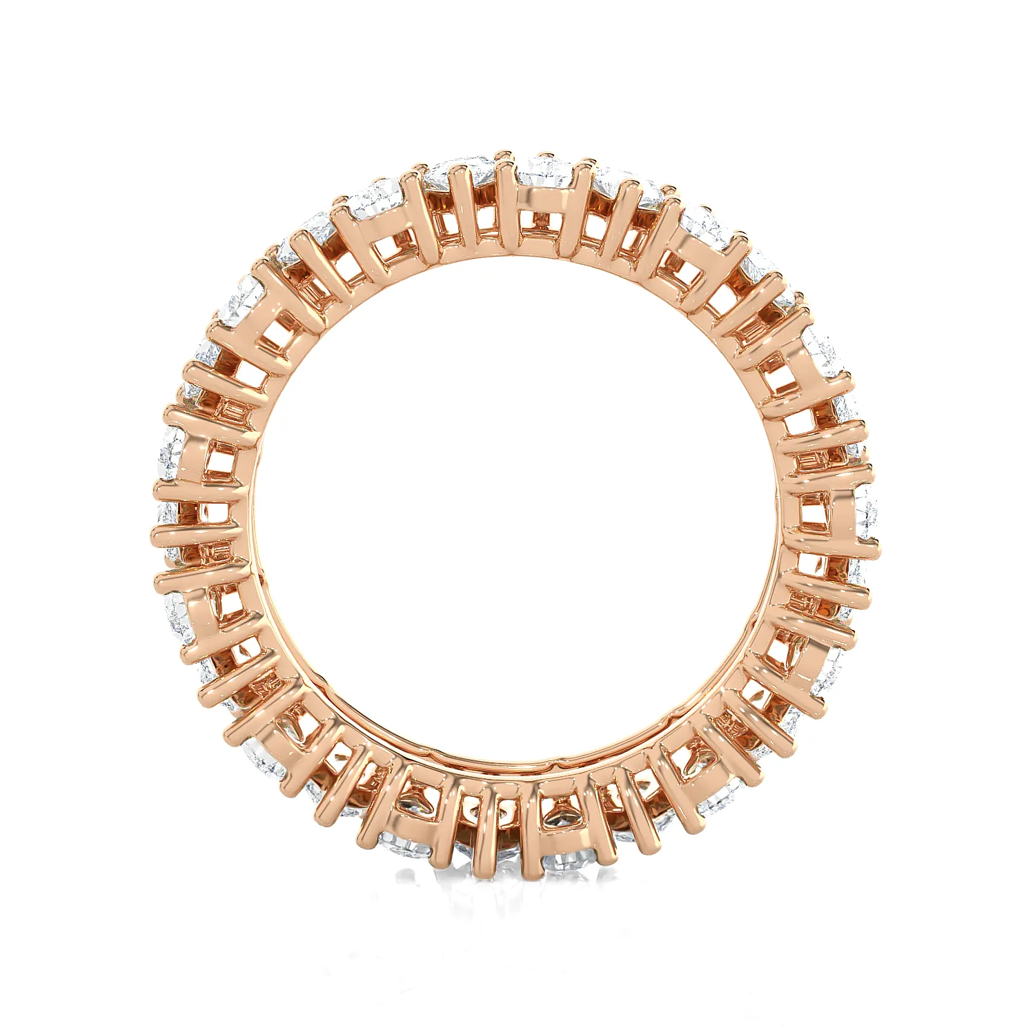 1 1/2 ctw Pear-Shape Lab Grown Diamond Eternity Band