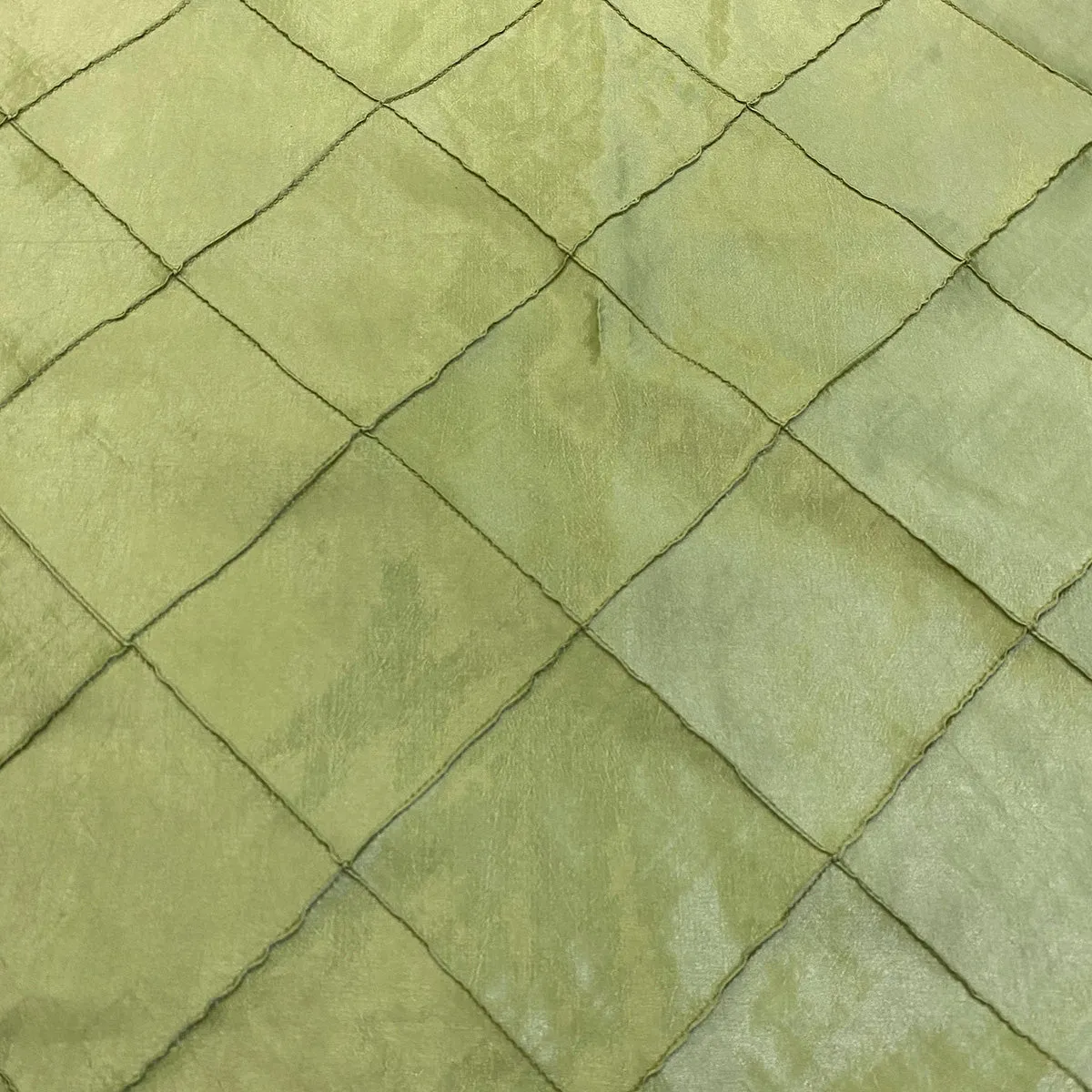 4" Pintuck Taffeta Table Napkin in Sage 103