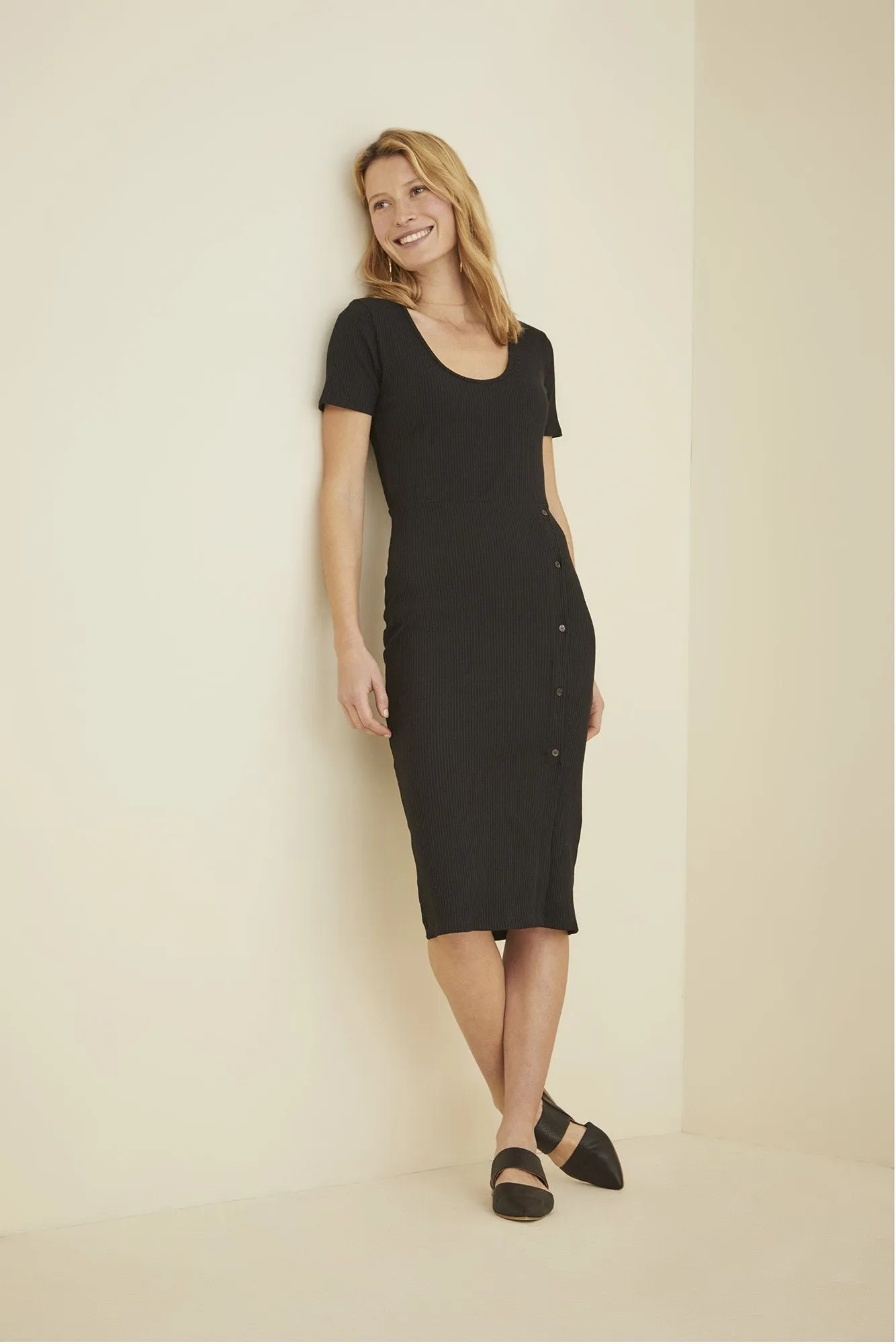 Allegra Ribbed Dress