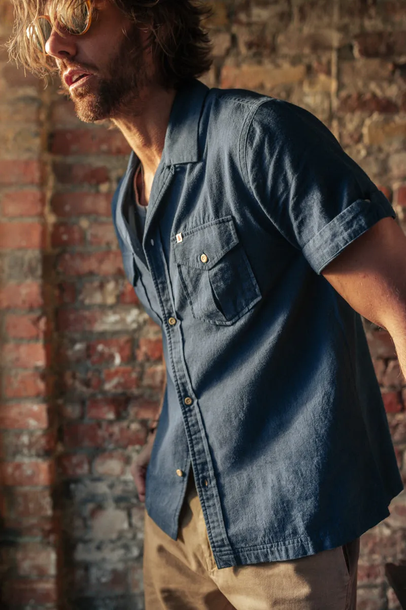 &SONS Coast Shirt Navy
