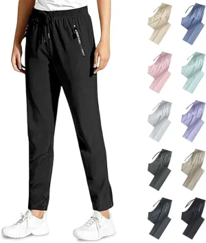 Beeswan Pants for Women Over 50, Blue Chic Comfy Fit Stretchactive - Women's Ultra Stretch Breathable Casual Pants