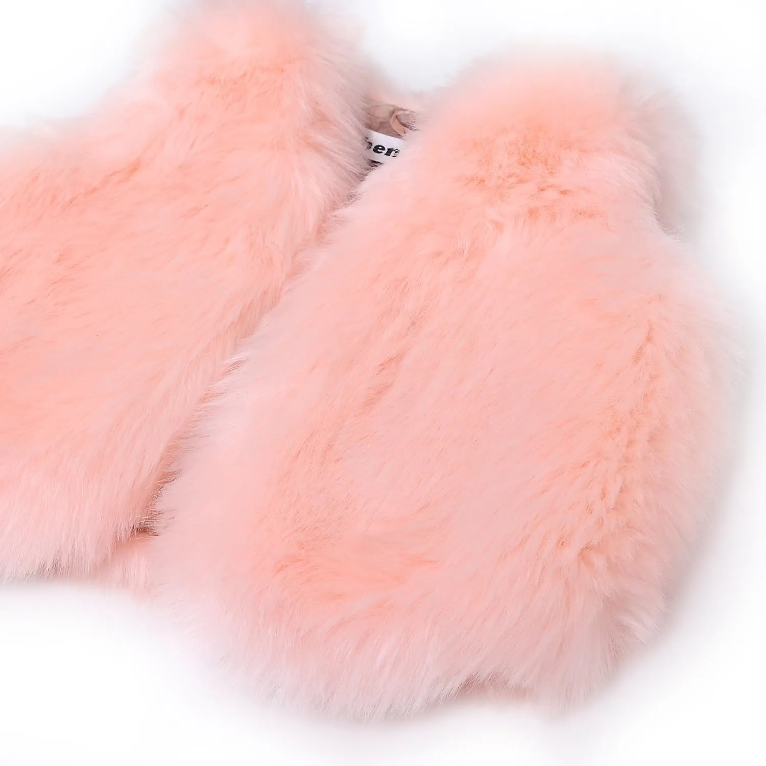 benetia Girls Boys Faux Fur Vest Coat