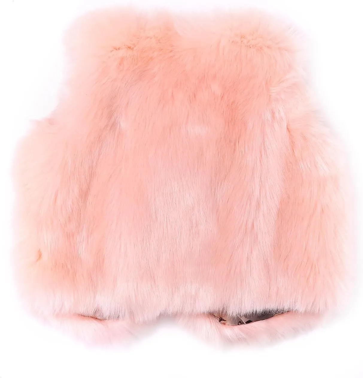 benetia Girls Boys Faux Fur Vest Coat
