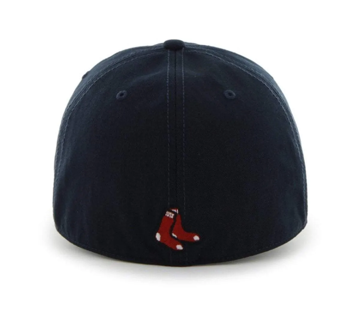 Boston Red Sox 47 Brand Navy "B" Logo The Franchise Fitted Hat Cap