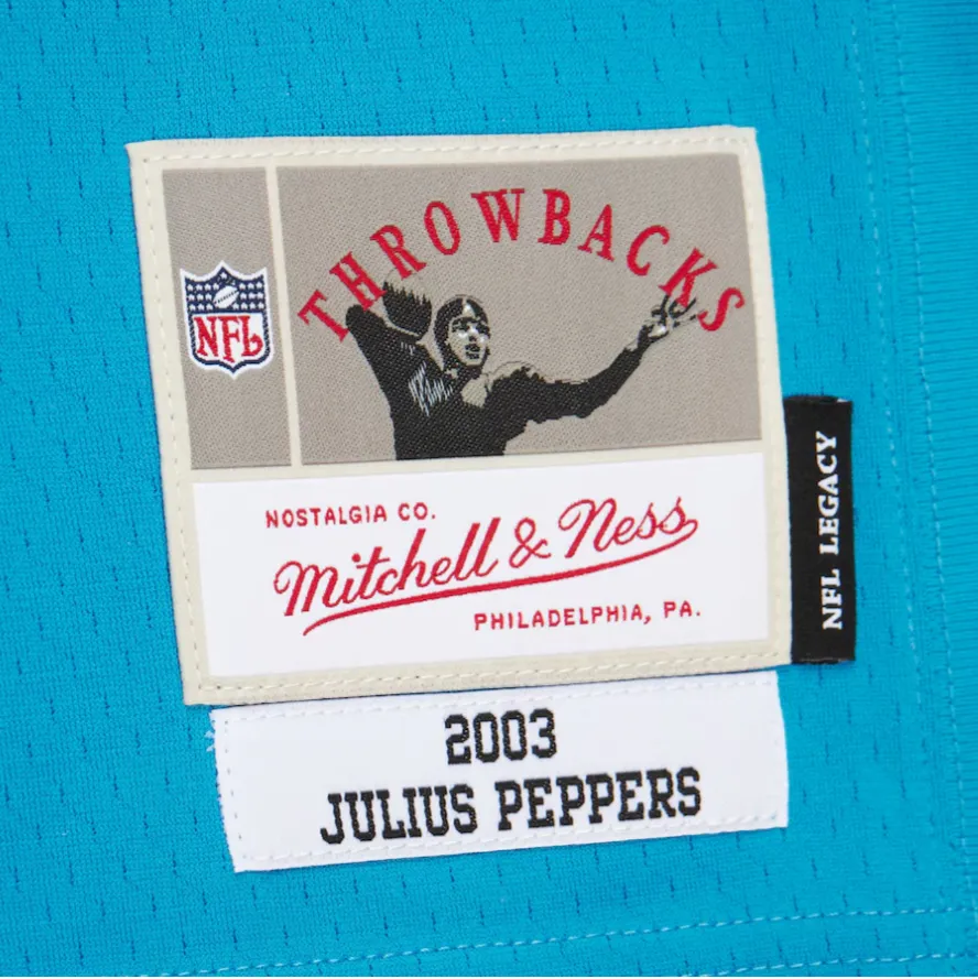Carolina Panthers Julius Peppers 2003 Alternate Replica Jersey - Blue