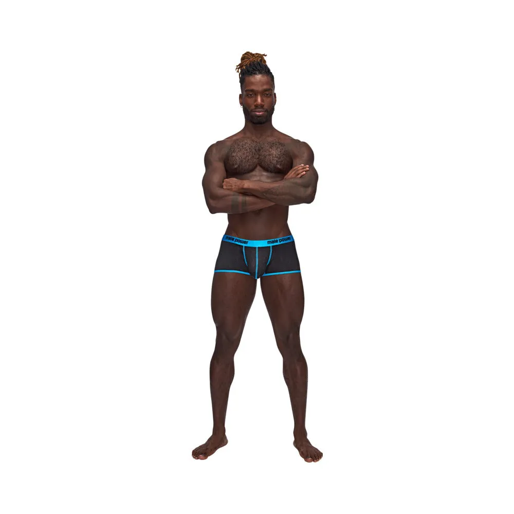 Casanova Uplift Mini Shorts - Medium - Black/blue