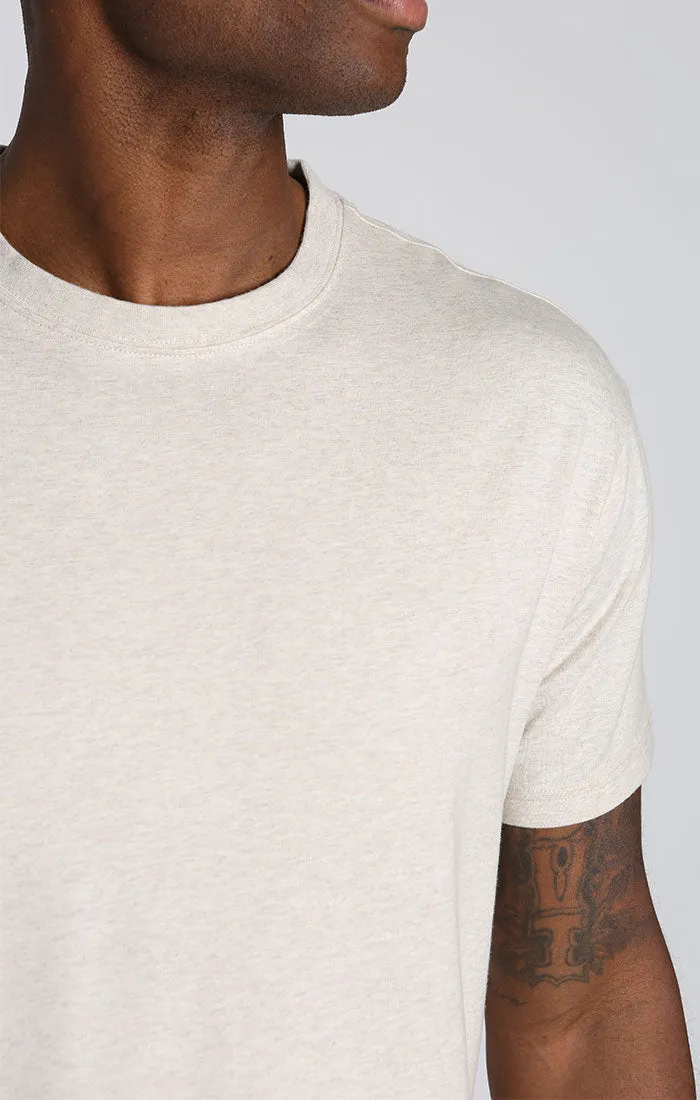 Cotton Modal Short Sleeve Crewneck