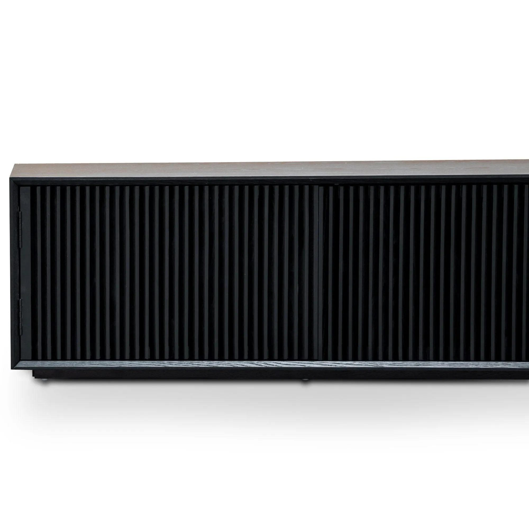 Dahlia 2m Wooden TV Entertainment Unit - Black