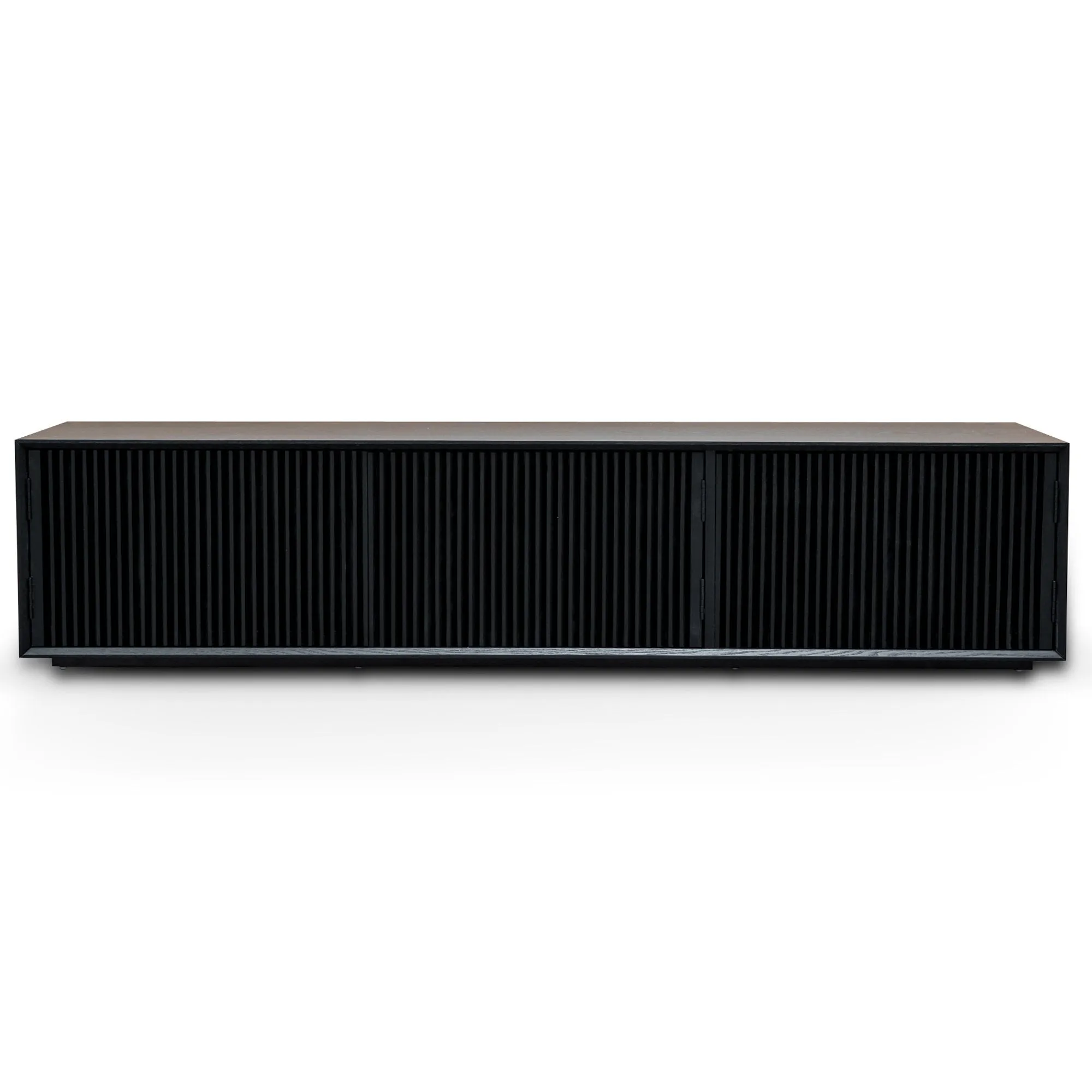 Dahlia 2m Wooden TV Entertainment Unit - Black