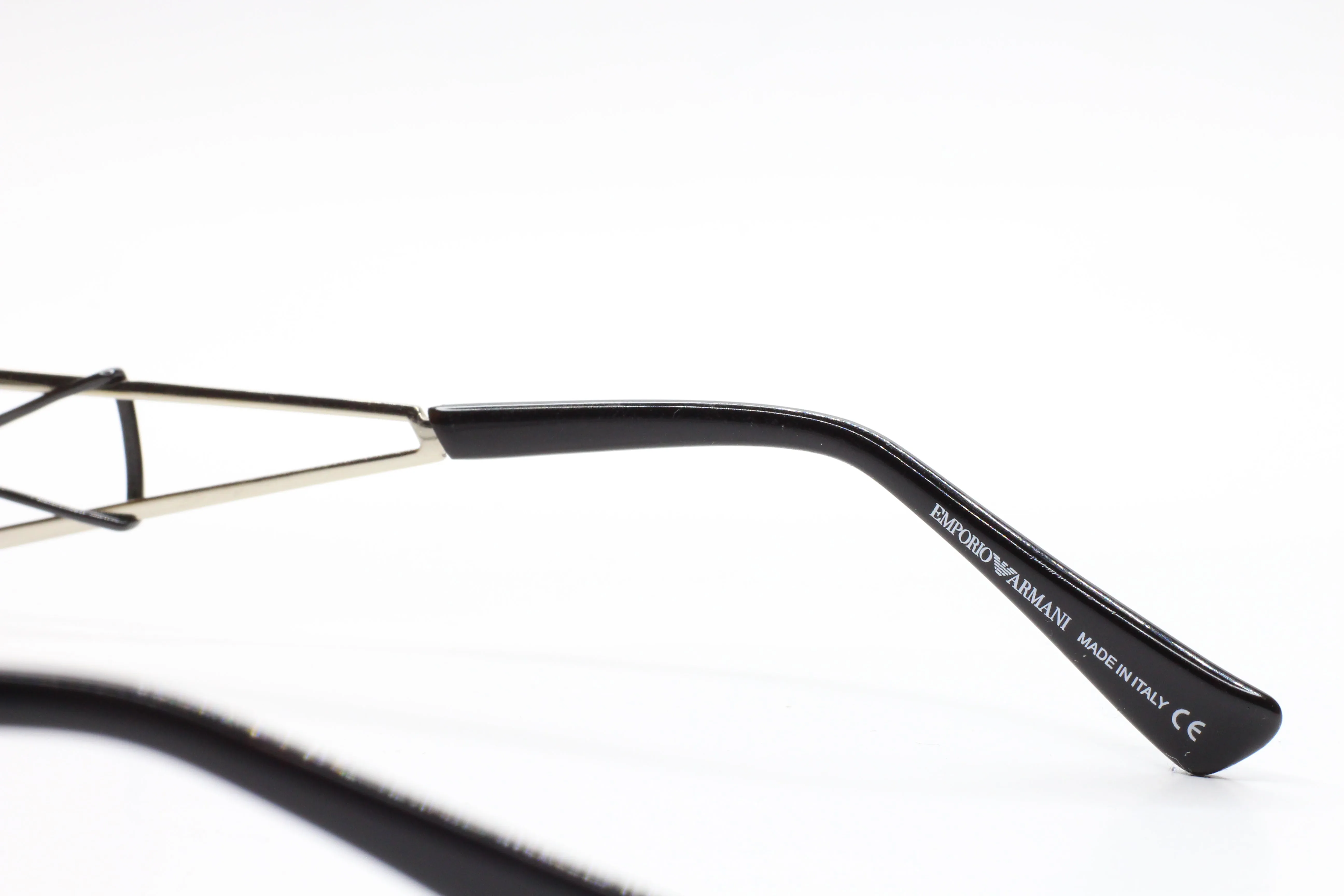 Emporio Armani EA9417 YB7 Silver/Black Designer Italy Eyeglasses -Ma
