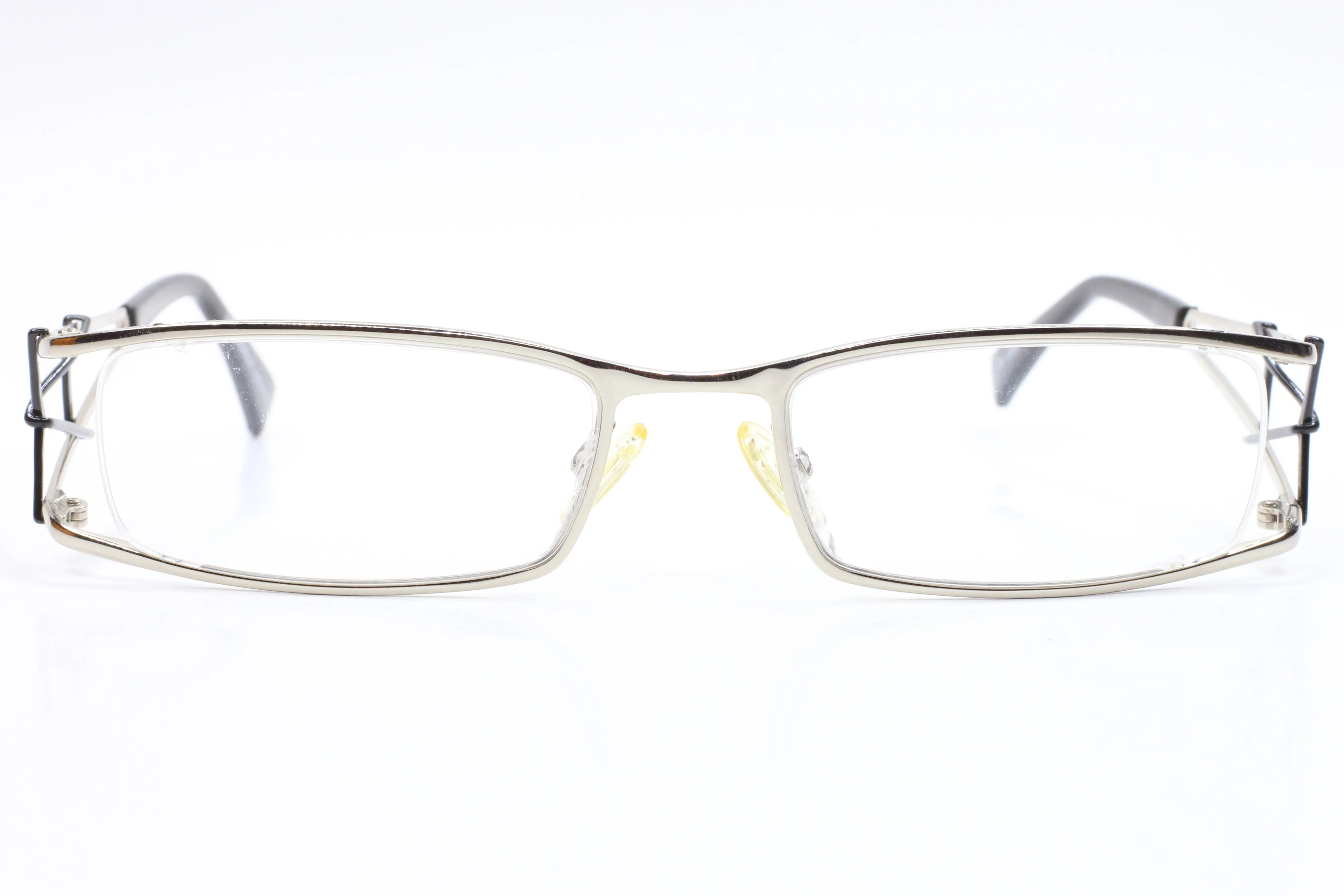 Emporio Armani EA9417 YB7 Silver/Black Designer Italy Eyeglasses -Ma