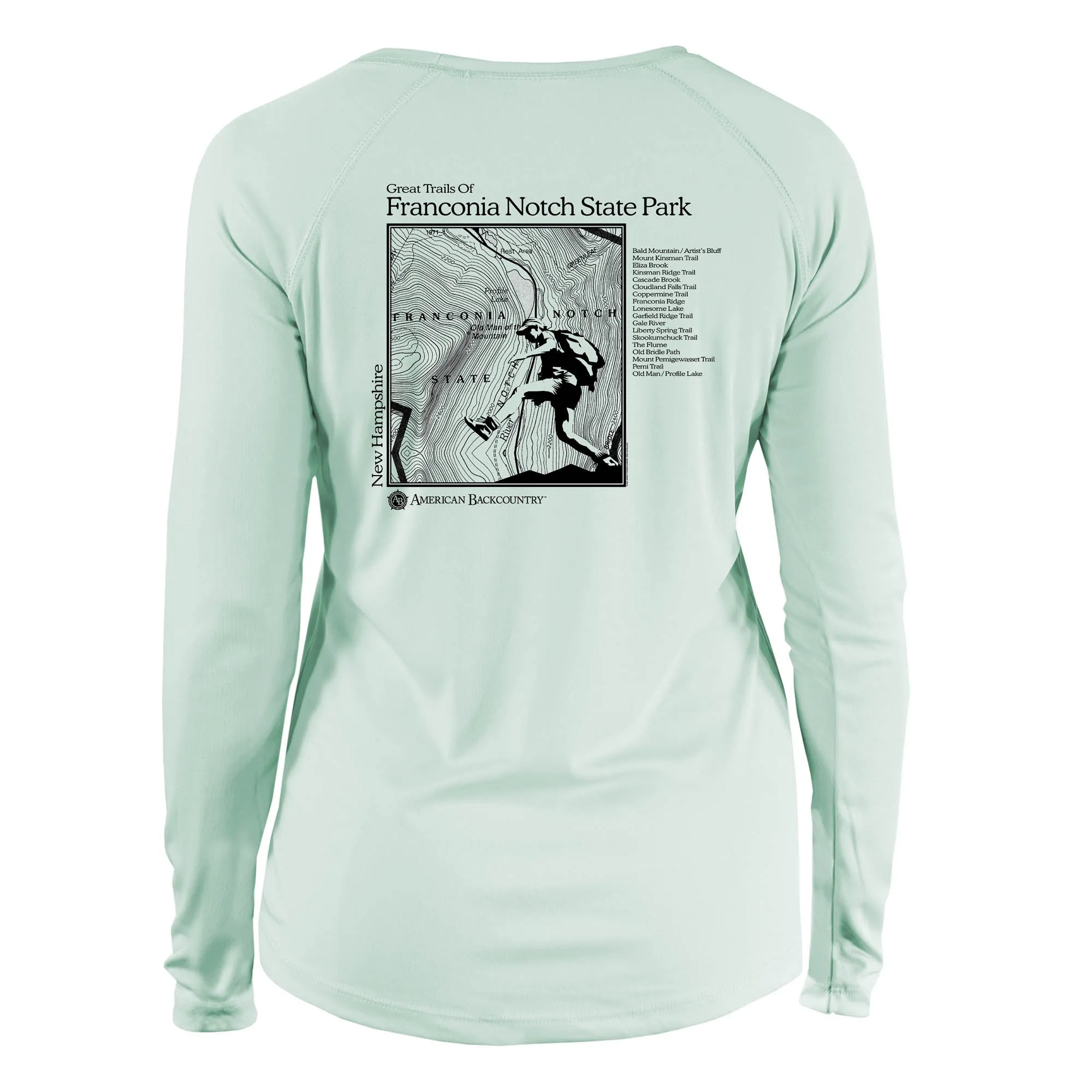 Franconia Notch Great Trails Long Sleeve Microfiber Women's T-Shirt