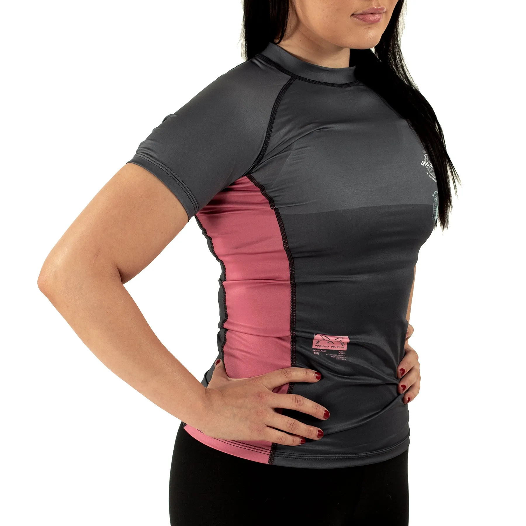 GRAPPLING CLINIC Women's Rash Guard - Short Sleeve