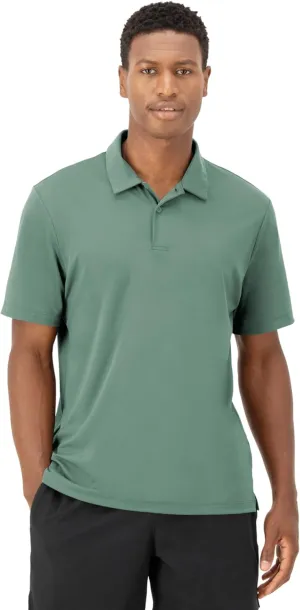 Hanes Moves Performance, Short Sleeve Polo Shirt for Men, Moisture-Wicking