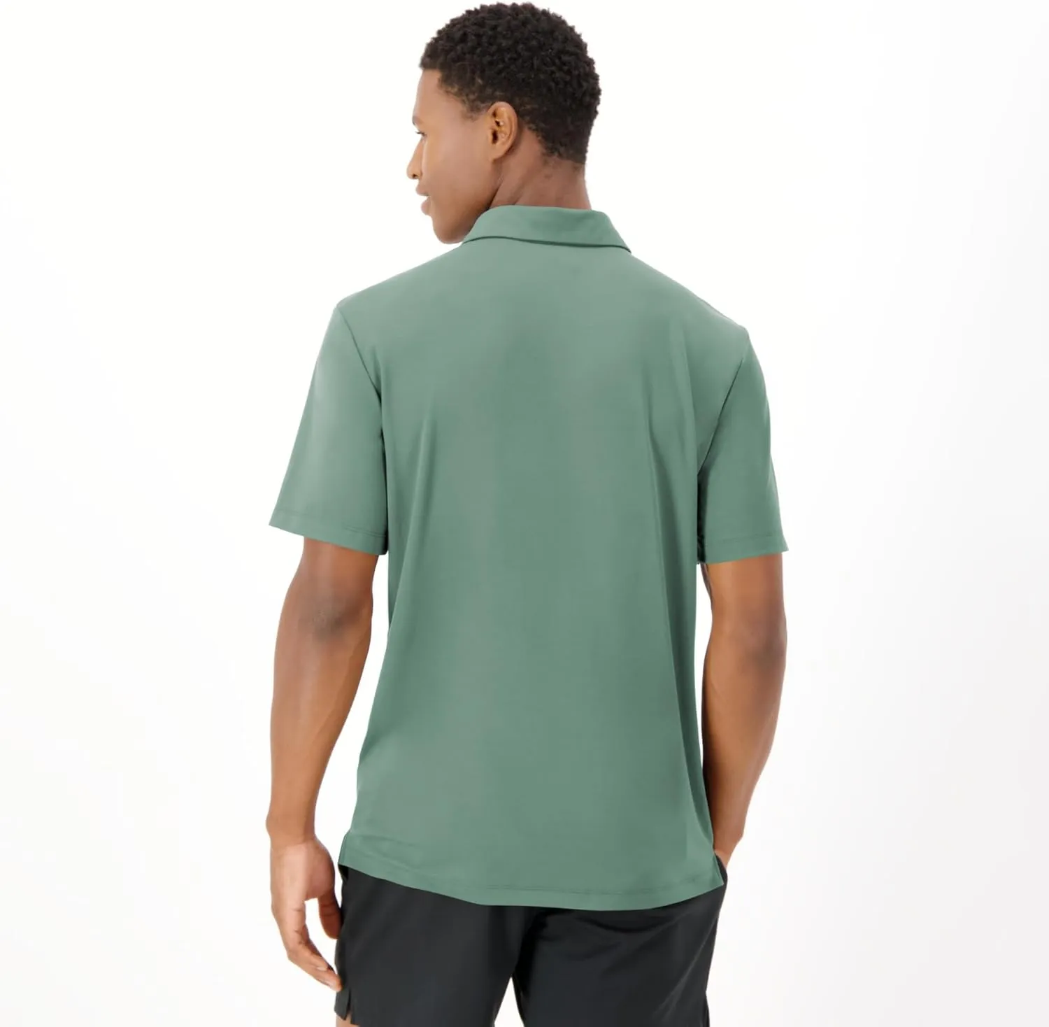 Hanes Moves Performance, Short Sleeve Polo Shirt for Men, Moisture-Wicking
