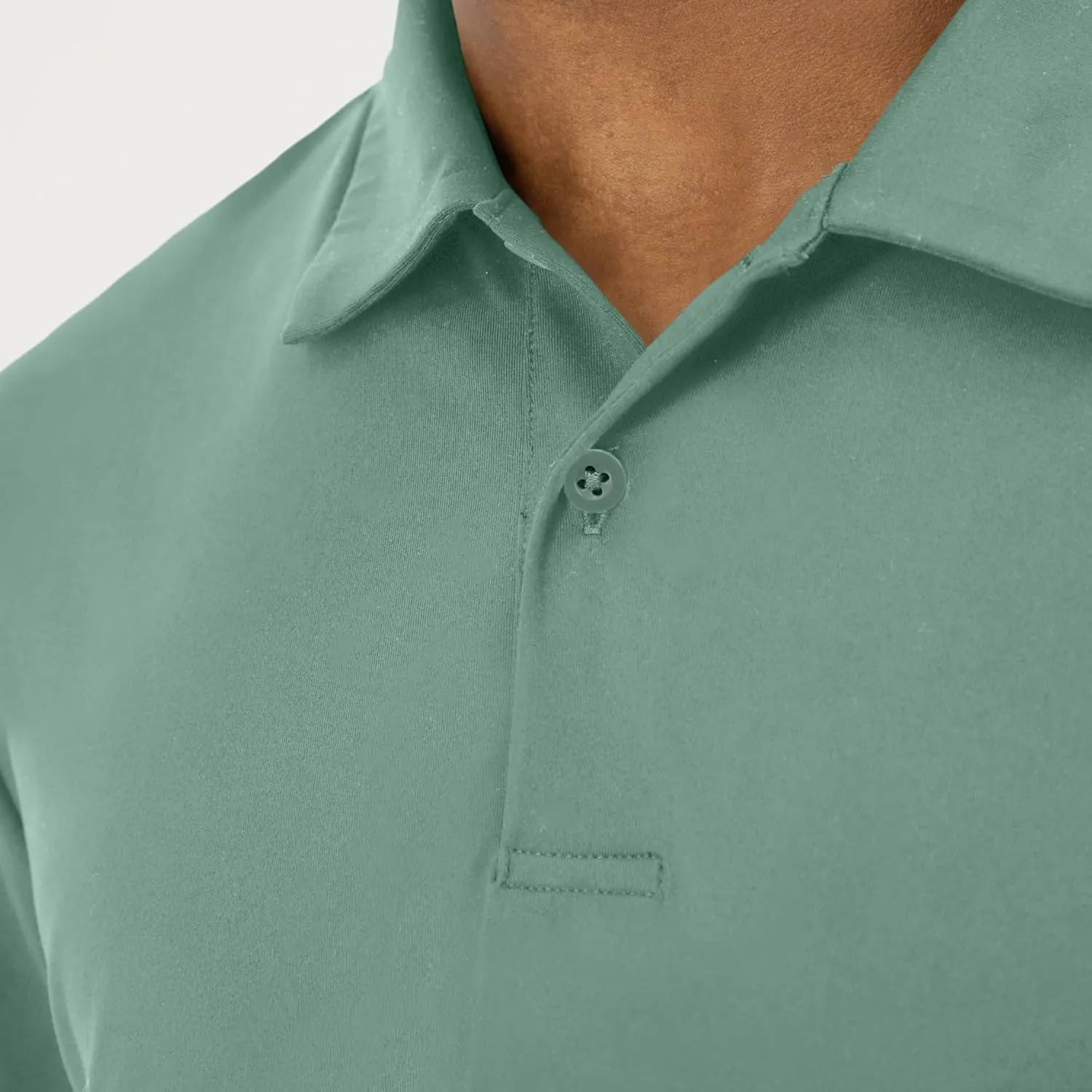 Hanes Moves Performance, Short Sleeve Polo Shirt for Men, Moisture-Wicking