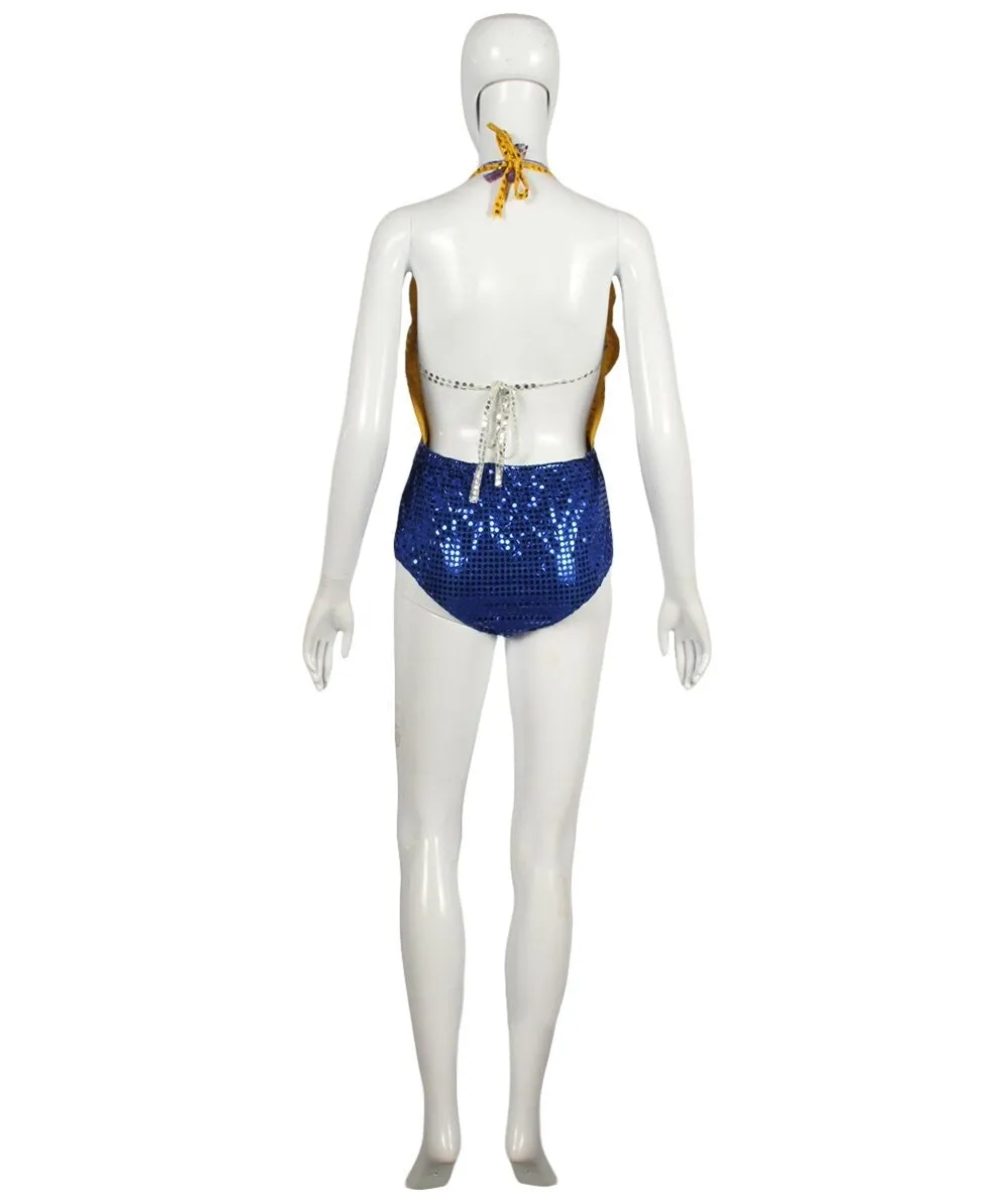 HPO Festival Femme Silver and Indigo Light Up the Night Bikini Set