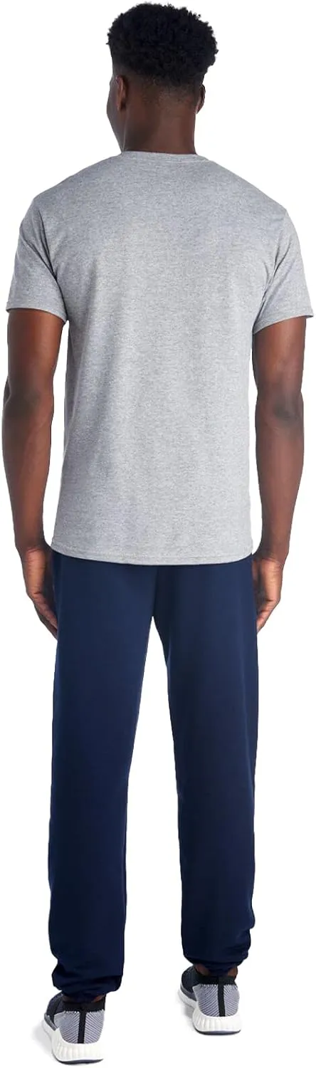 Jerzees Men's NuBlend Fleece Elastic Bottom Sweatpants, Relaxed Fit, Cotton Blend, Sizes S-3X