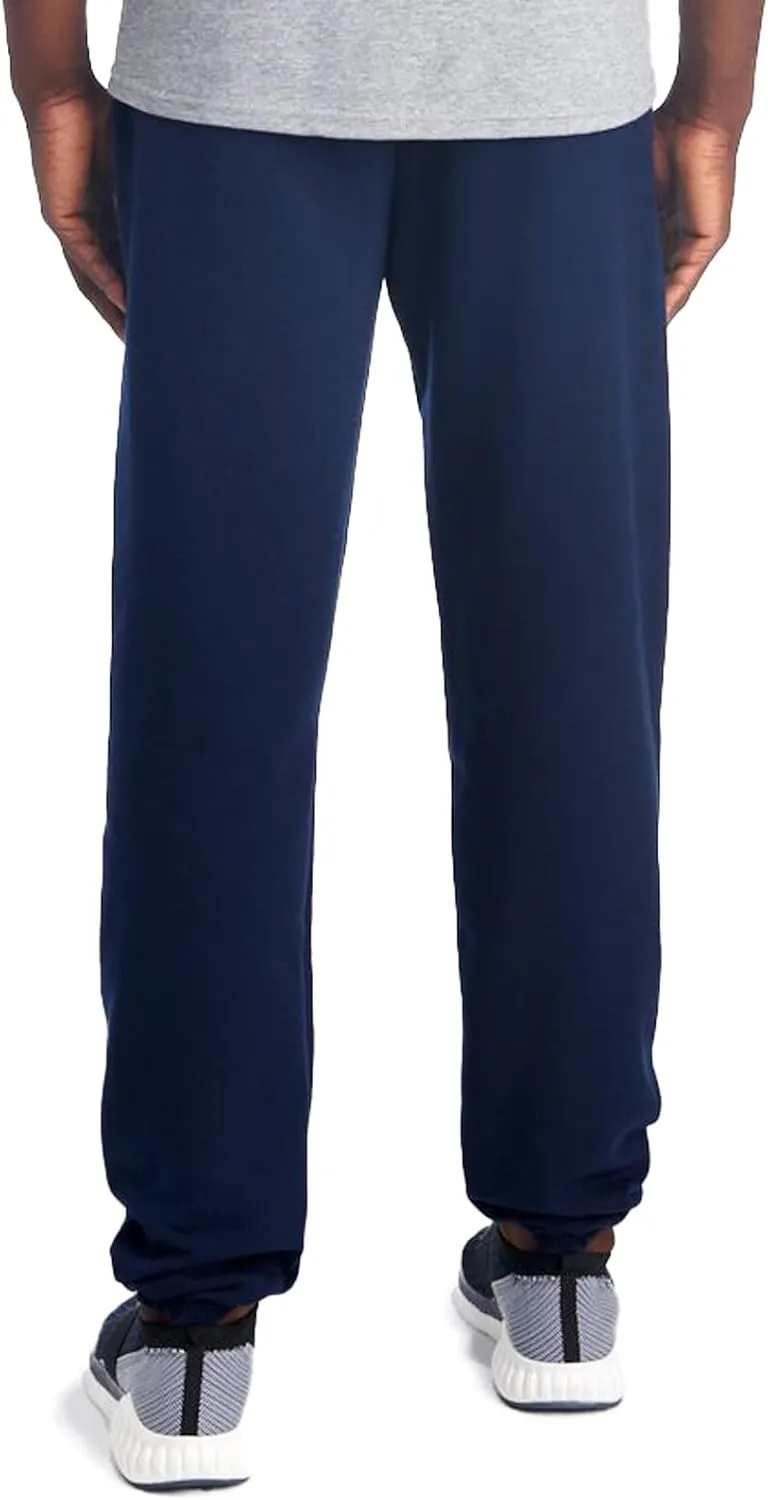 Jerzees Men's NuBlend Fleece Elastic Bottom Sweatpants, Relaxed Fit, Cotton Blend, Sizes S-3X
