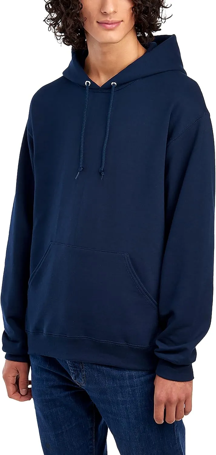 Jerzees Mens NuBlend Fleece Hoodies & Sweatshirts, Cotton Blend, Sizes S-3X