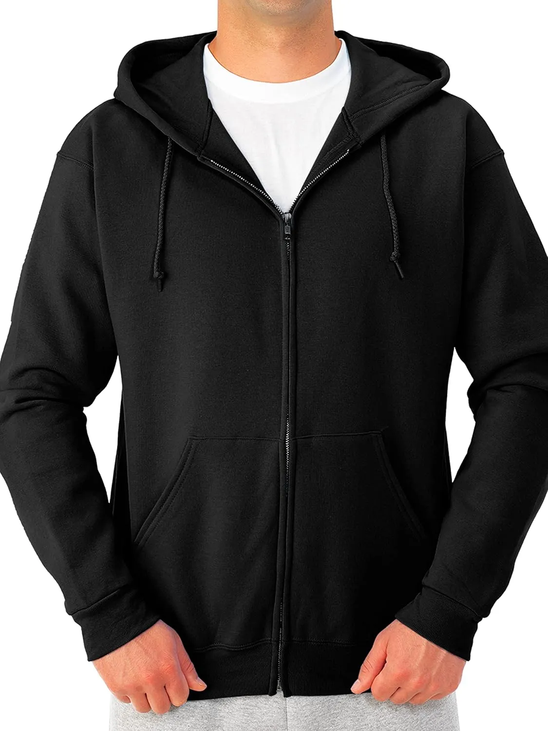 Jerzees Mens NuBlend Fleece Hoodies & Sweatshirts, Cotton Blend, Sizes S-3X