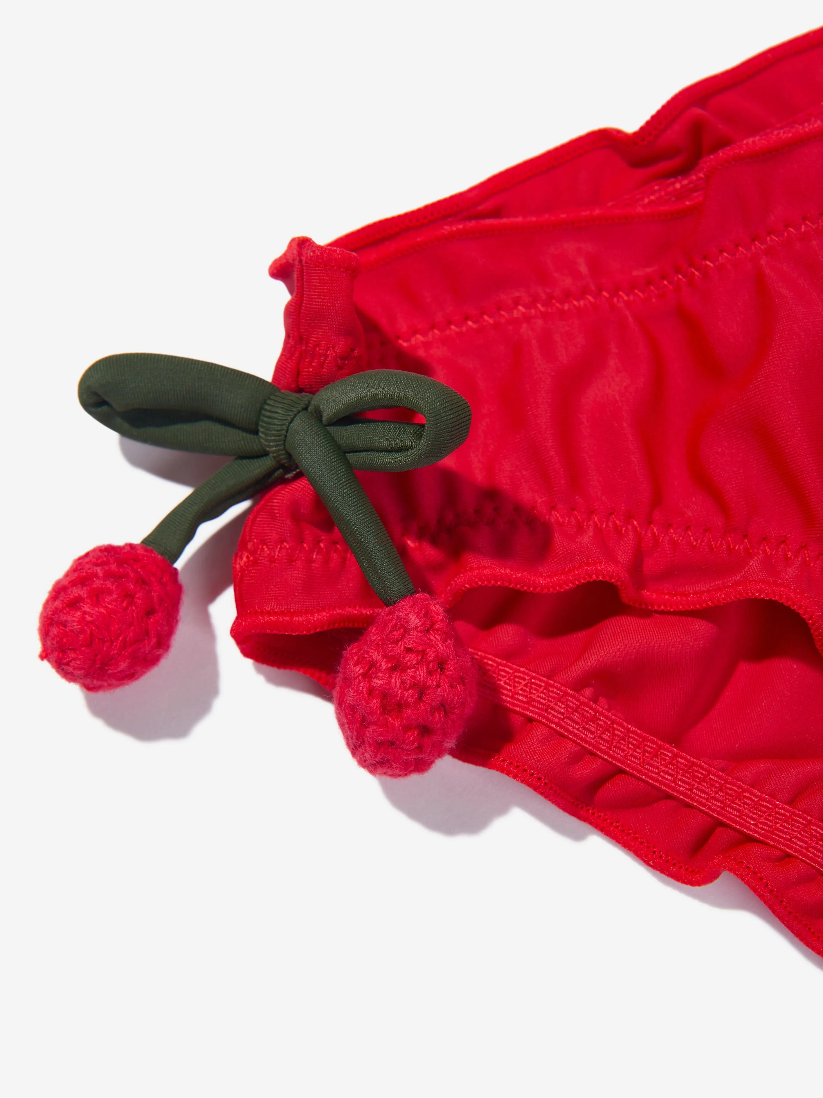 Konges Sløjd Girls Cherry Bikini in Red
