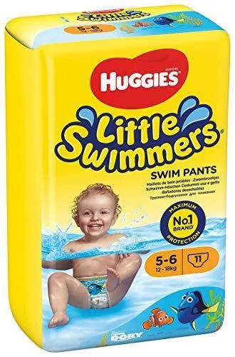 Little Swimmers, Swim Pants, Size 5-6 (12kg-18kg)