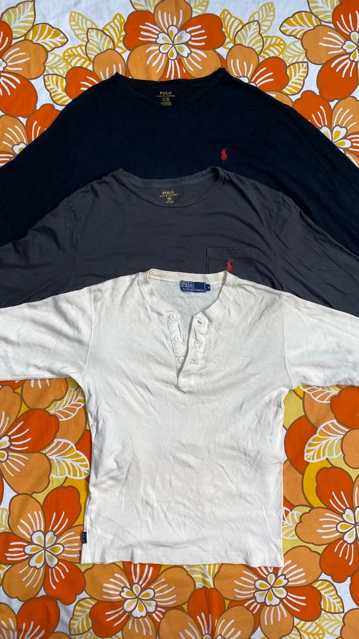 Long Sleeve T-shirt - 25KG - Grade A   B