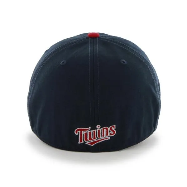 Minnesota Twins 47 Brand Franchise Red Navy White Logo Road Hat Cap