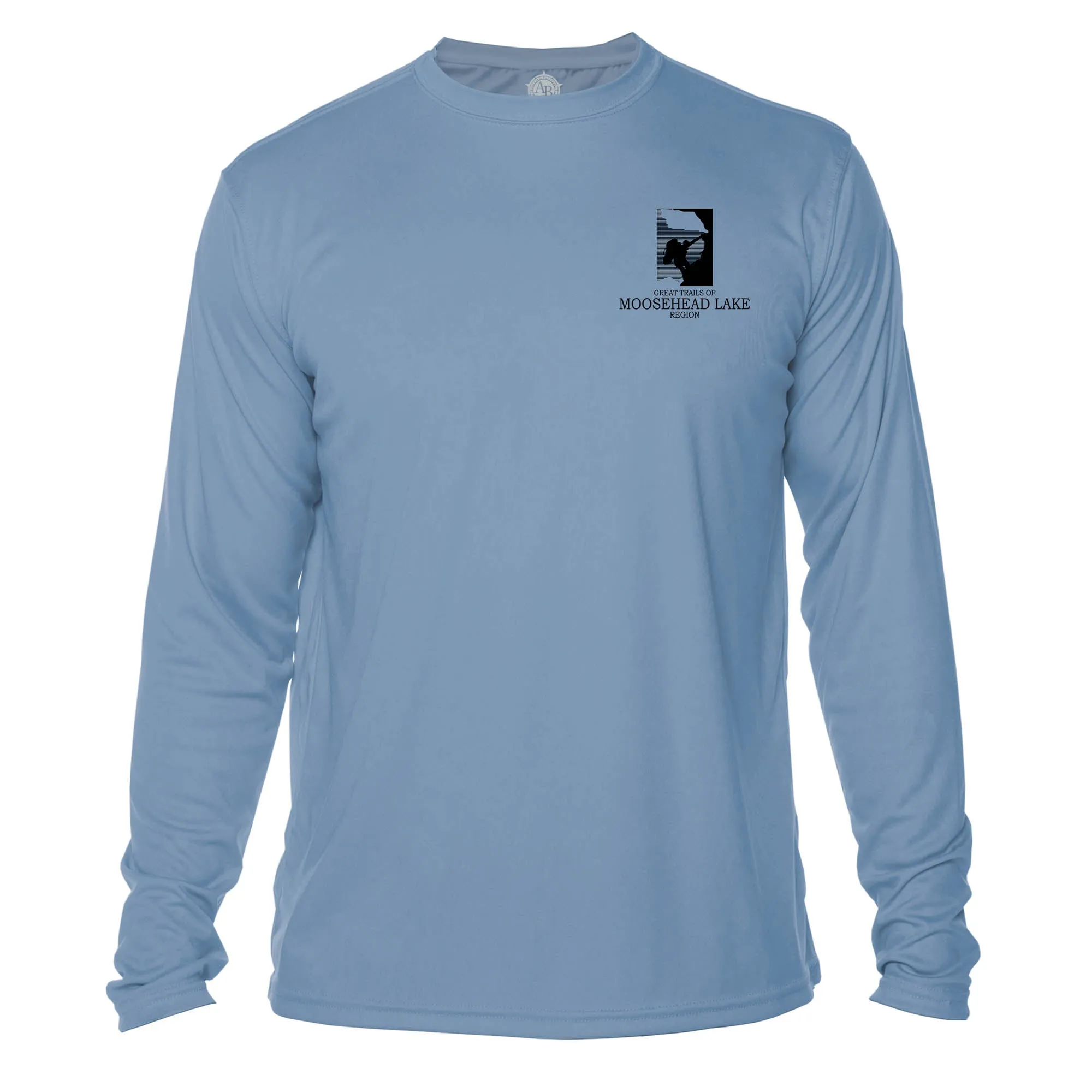 Moosehead Lake Great Trails Long Sleeve Microfiber Men's T-Shirt