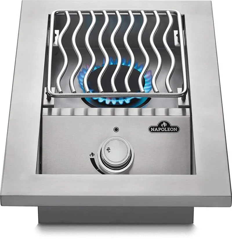Napoleon: 500 Series Single Drop-In Burner w/ Stainless Steel Cover