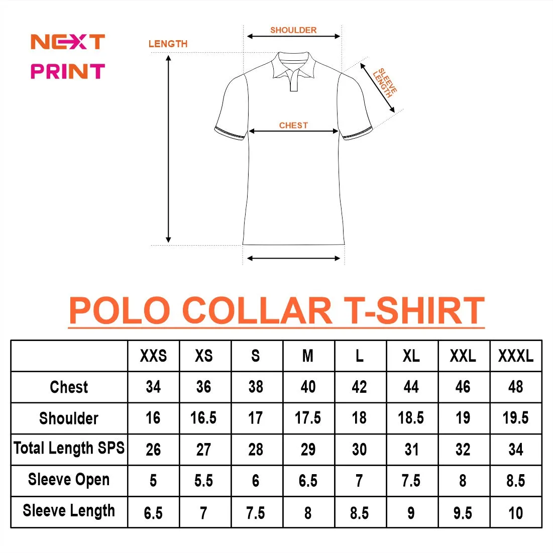Next Print Customized Polo Neck Red Jersey NPTS105