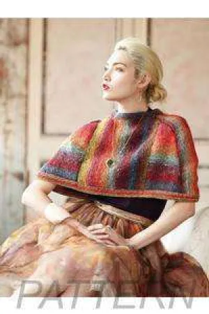 Noro 09 Steeked Capelet PATTERN ONLY
