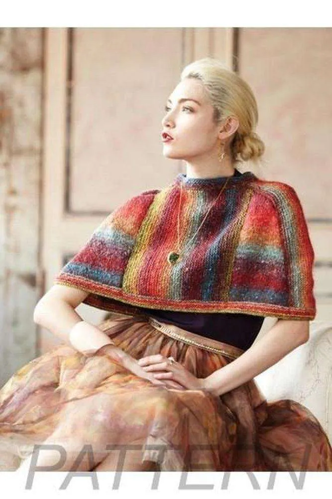 Noro 09 Steeked Capelet PATTERN ONLY