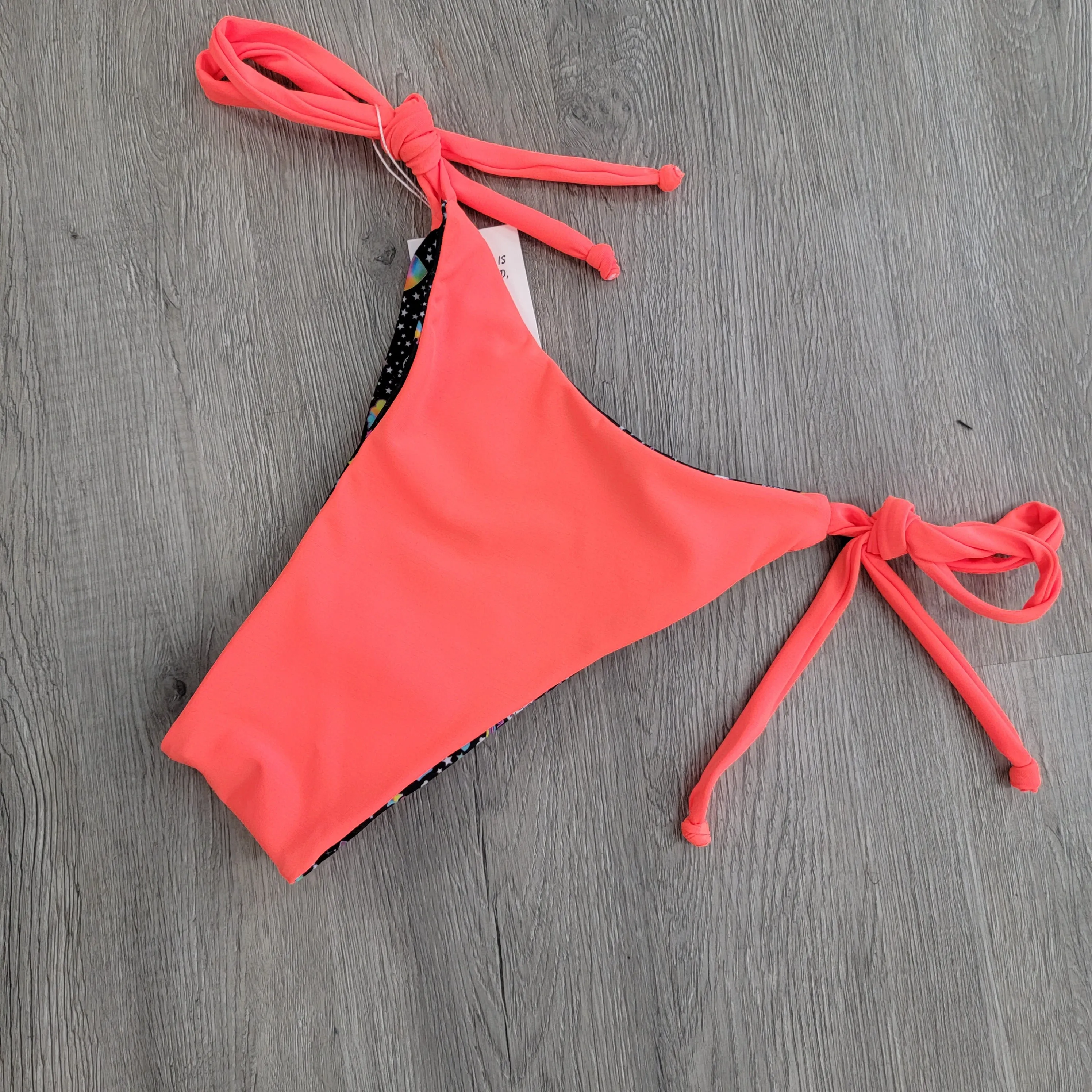 Orange Unicorn Party Scrunch Bali Bottoms