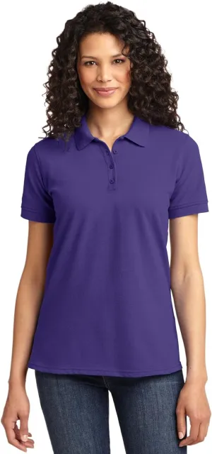 Port & Company Ladies Core Blend Pique Polo. LKP155
