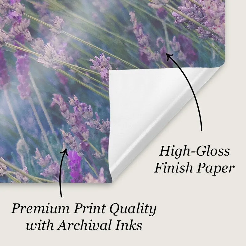 "Blue Slate III" Poster Print
