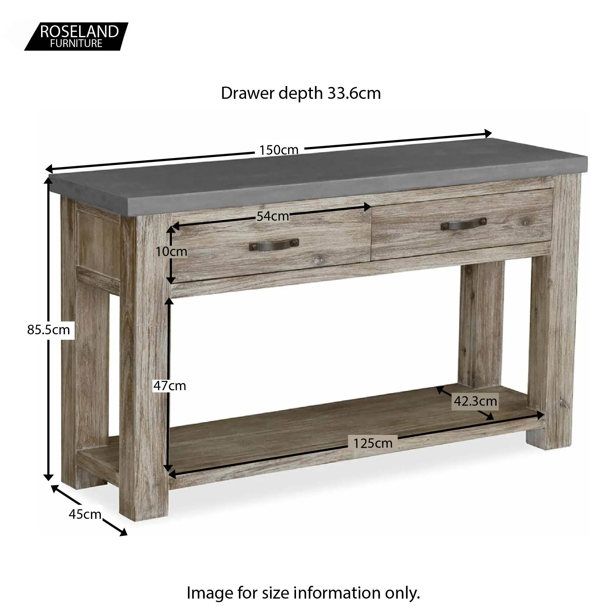 Rock Console Table