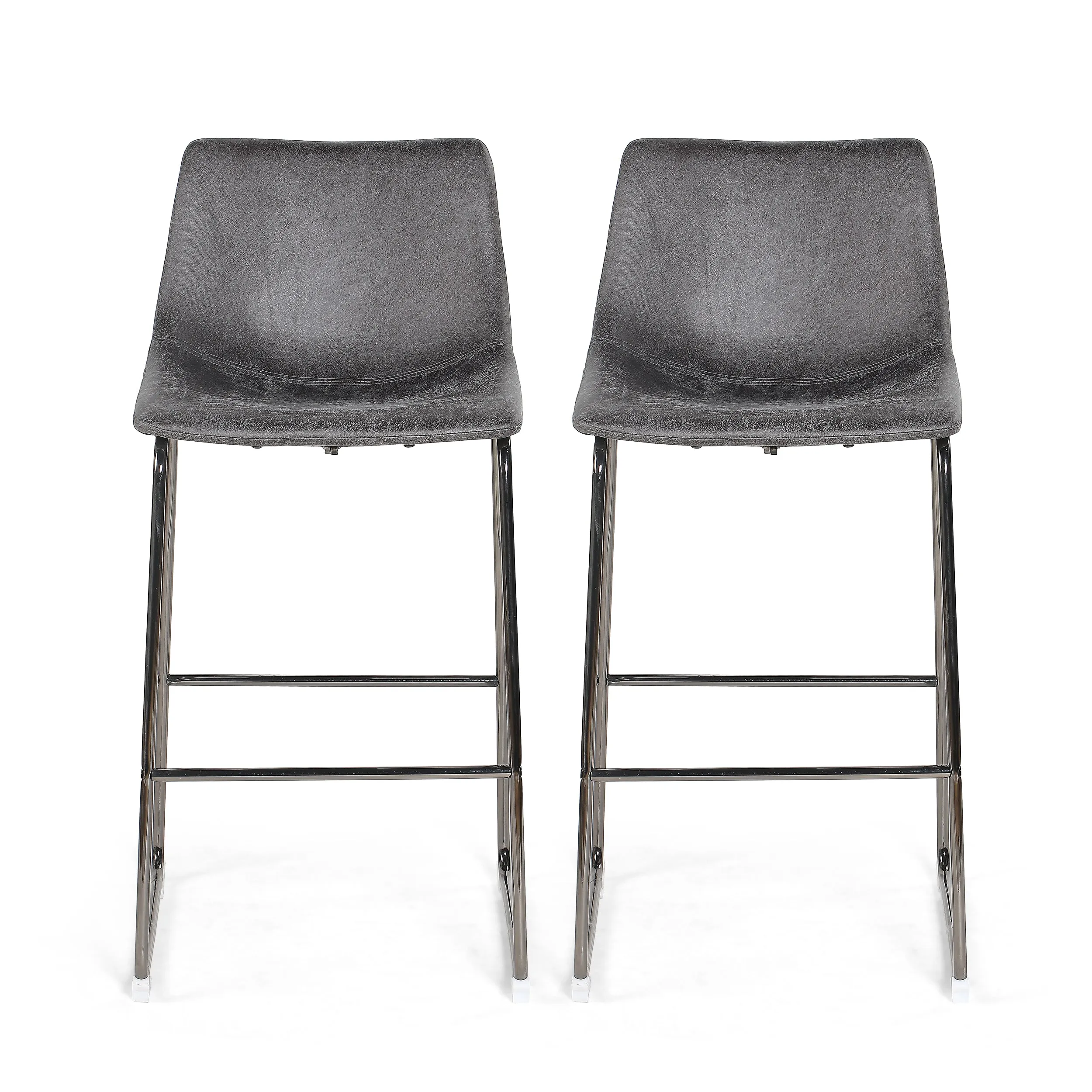 San Modern Microfiber Bar Stool