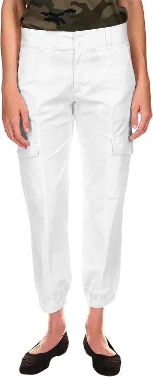 Sanctuary Rebel Pants for Women - Cotton-Blend Construction - Elasticized Fitted Ankle Cuffs - Side Pockets