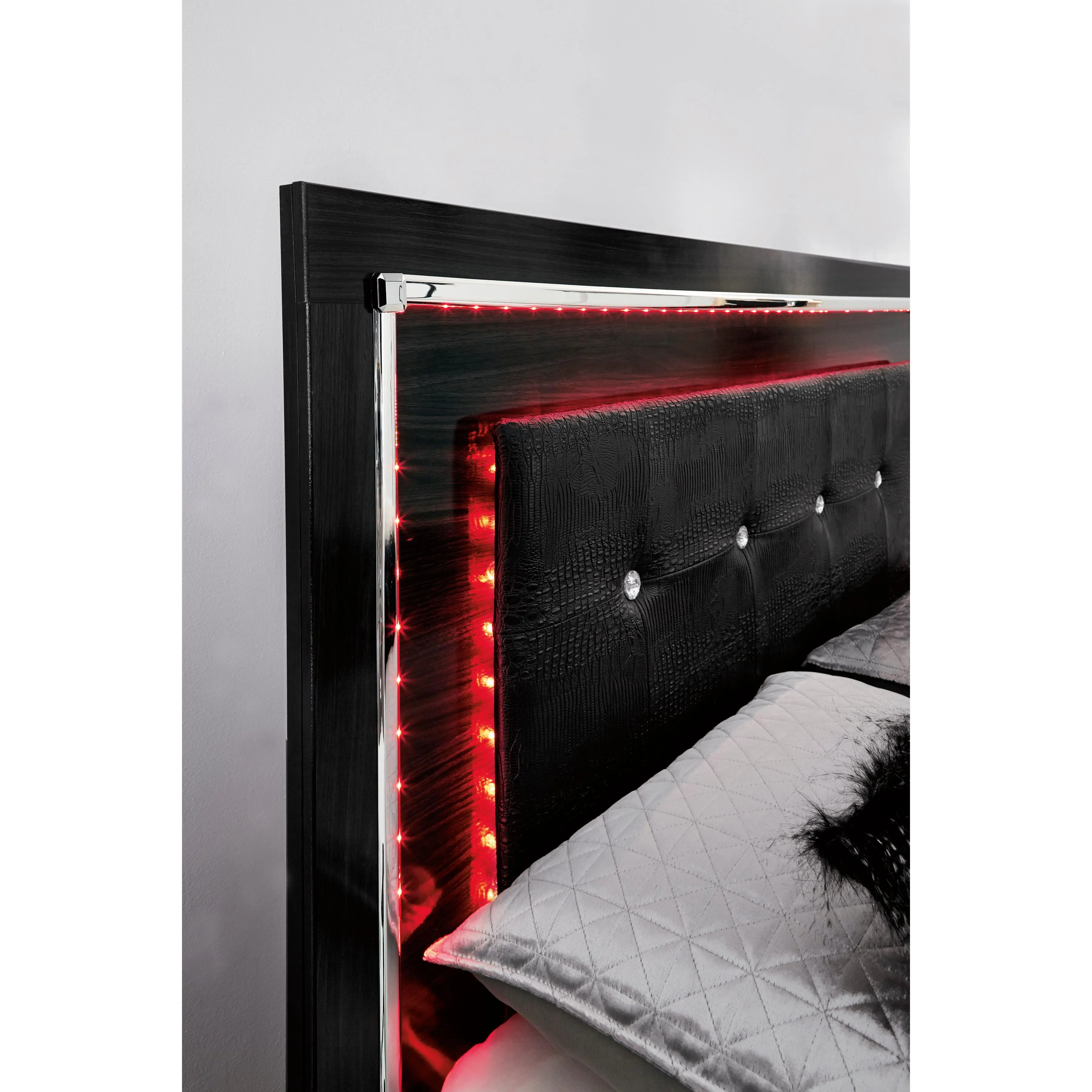 Signature Design by Ashley Kaydell King Upholstered Panel Bed B1420-58/B1420-56/B1420-97