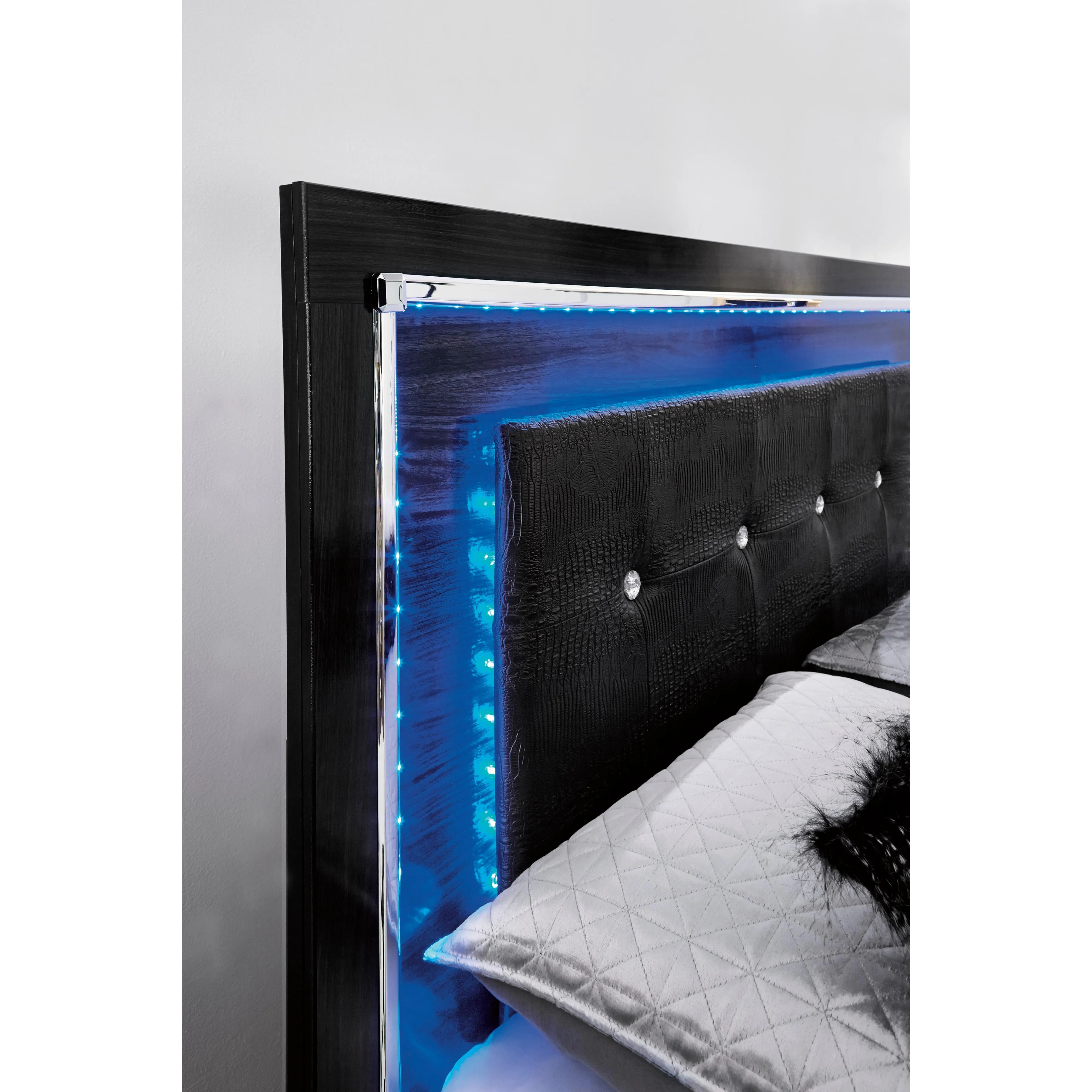 Signature Design by Ashley Kaydell King Upholstered Panel Bed B1420-58/B1420-56/B1420-97