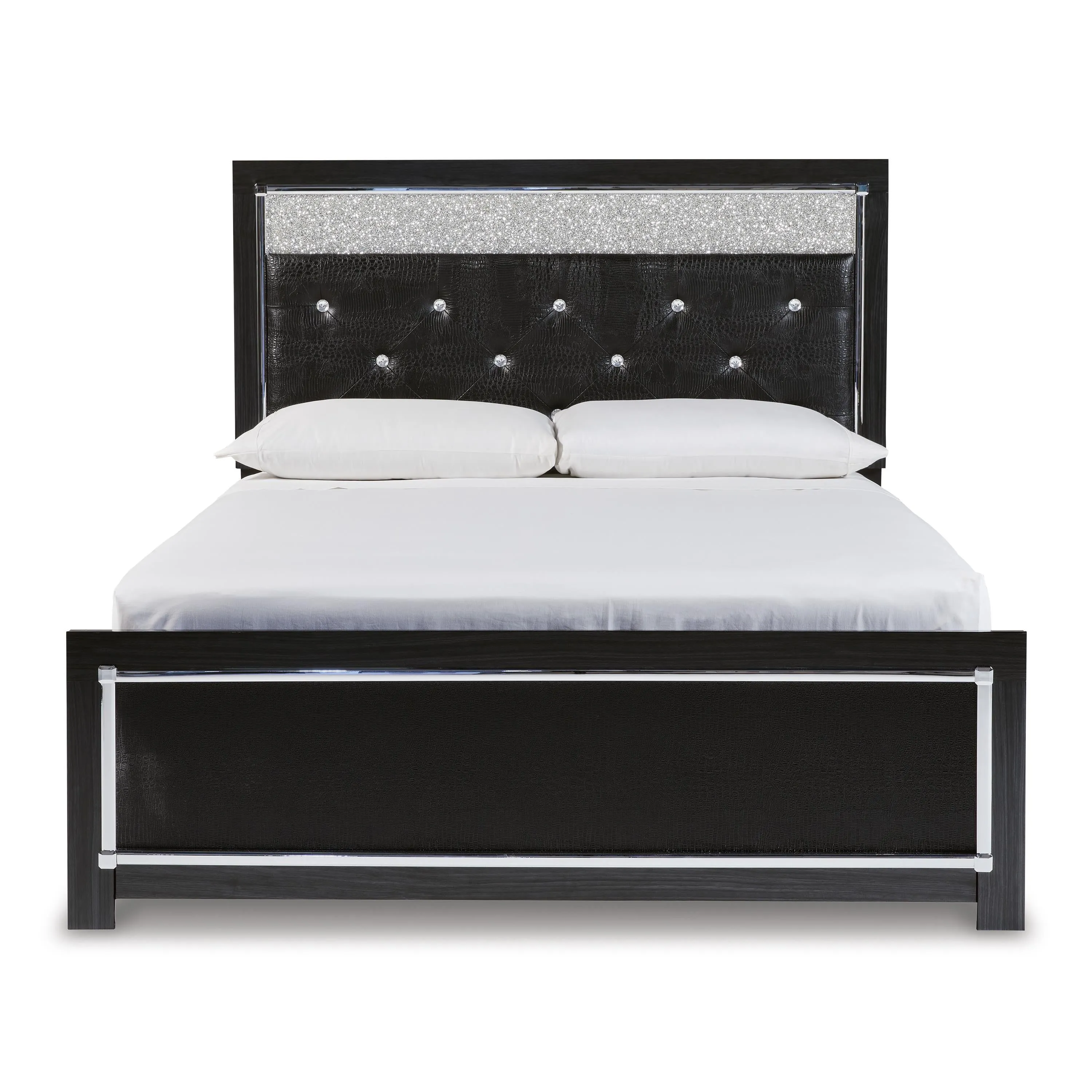 Signature Design by Ashley Kaydell Queen Upholstered Panel Bed B1420-157/B1420-54/B1420-95/B100-13