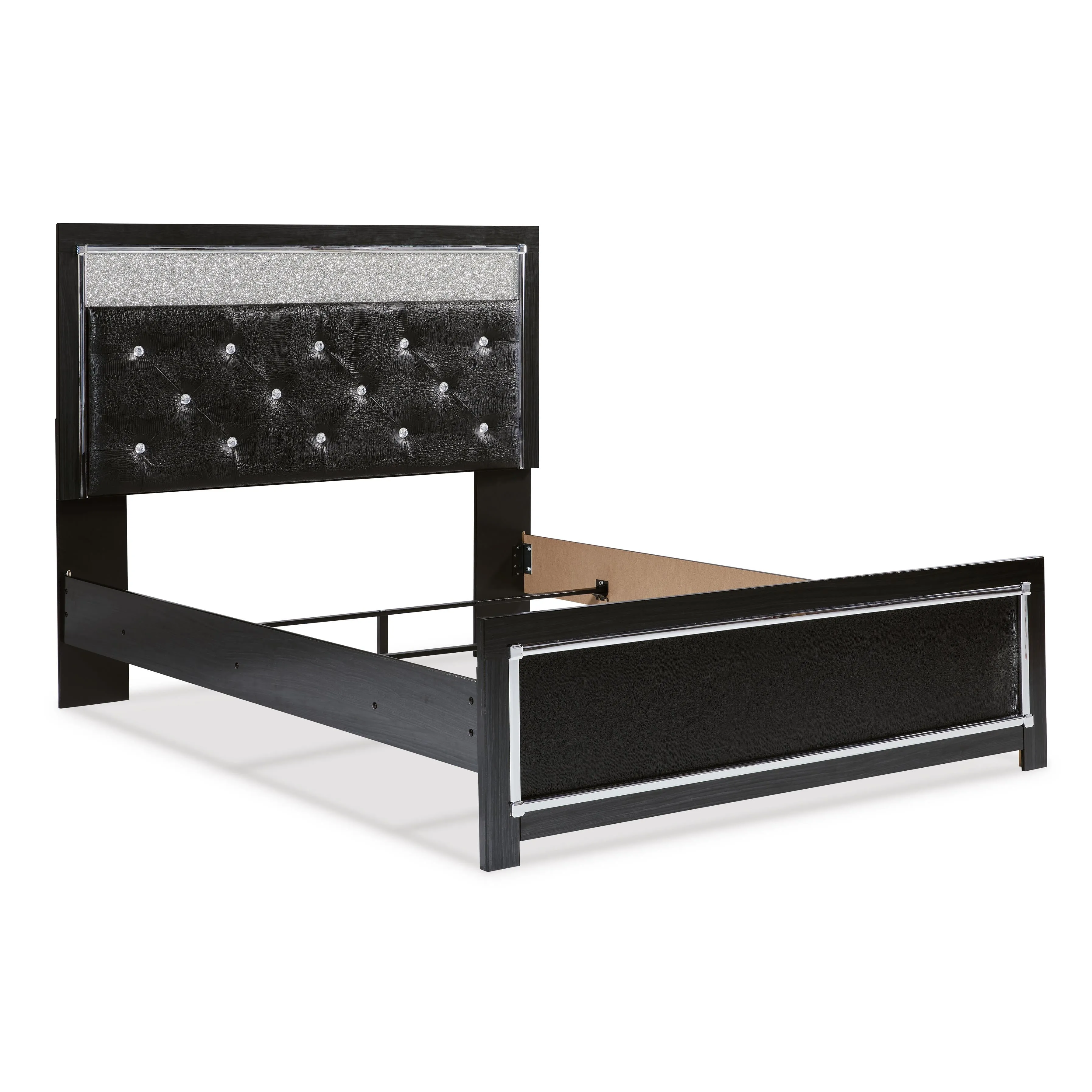 Signature Design by Ashley Kaydell Queen Upholstered Panel Bed B1420-157/B1420-54/B1420-95/B100-13