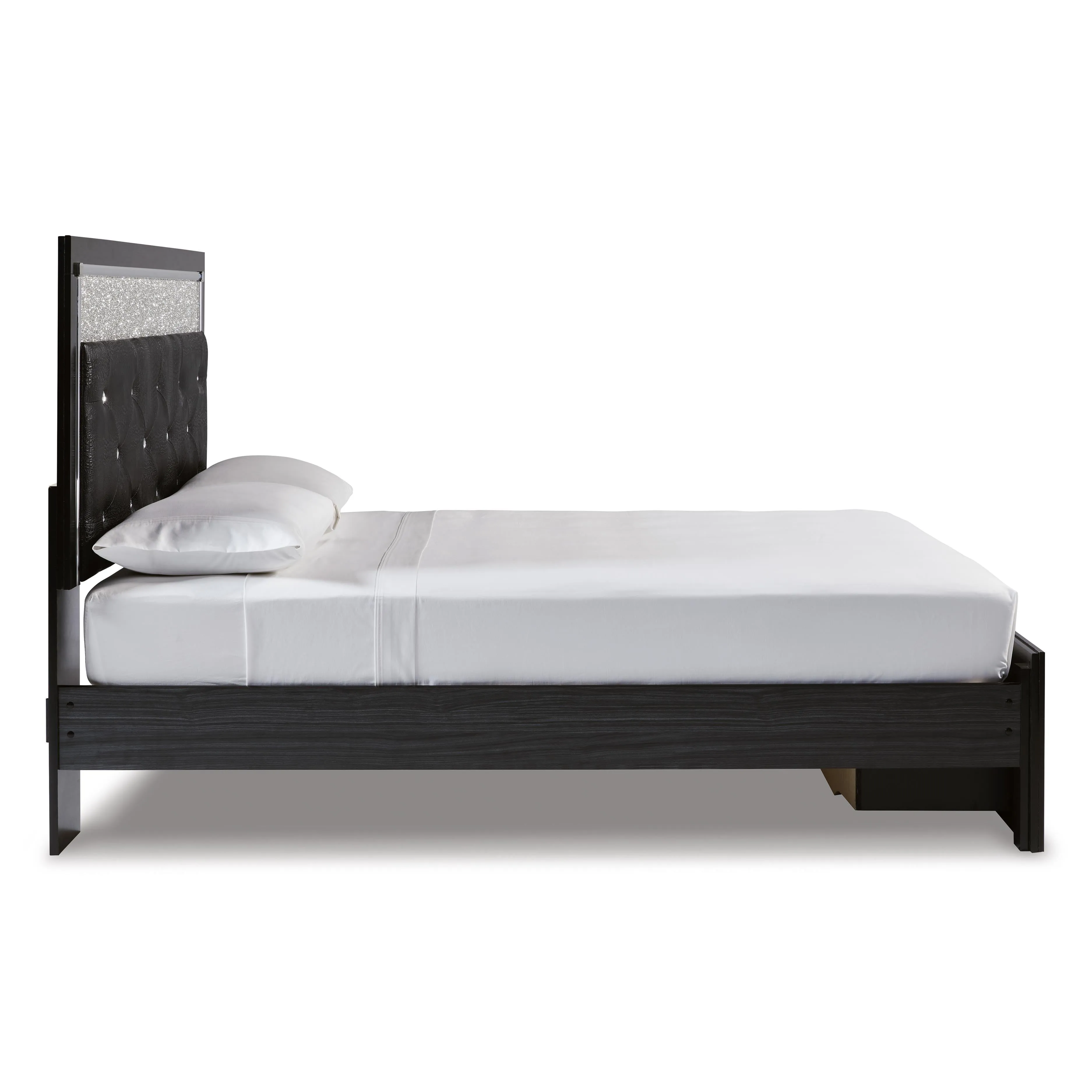 Signature Design by Ashley Kaydell Queen Upholstered Panel Bed with Storage B1420-157/B1420-54S/B1420-95/B100-13