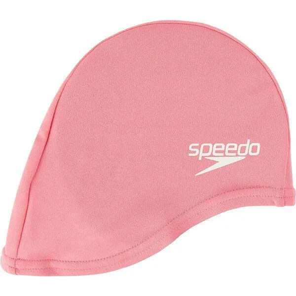 Speedo Junior Plain Polyseter Swim Cap