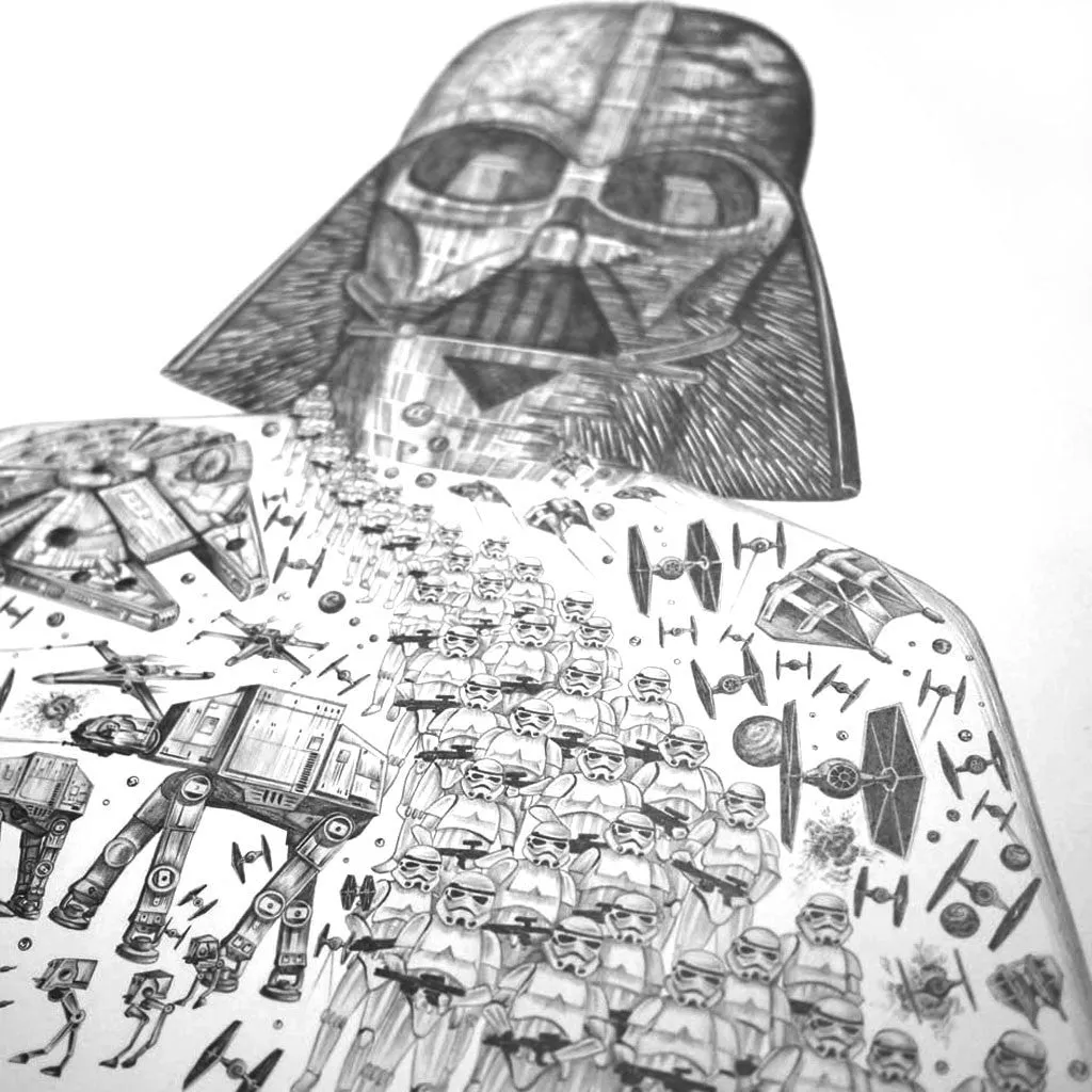 Starfighter Silk Tie
