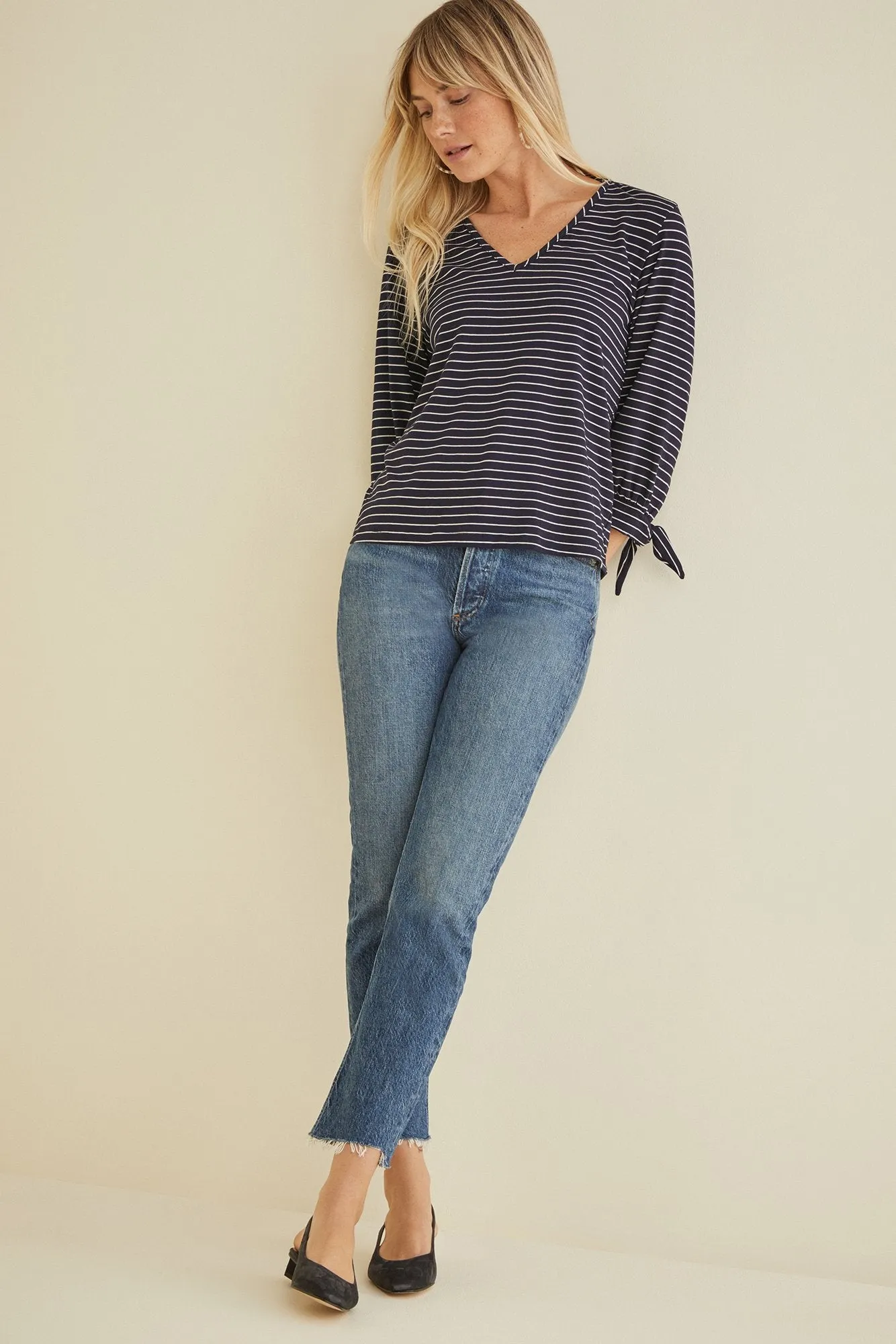 Tish Striped Top
